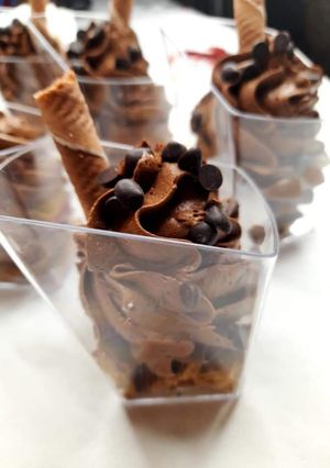 Une photo de Mousse au chocolat