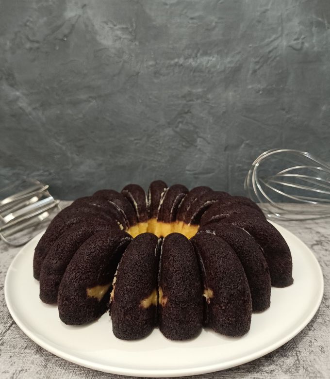 Foto resep Bolu Ketan Hitam Keju Viral