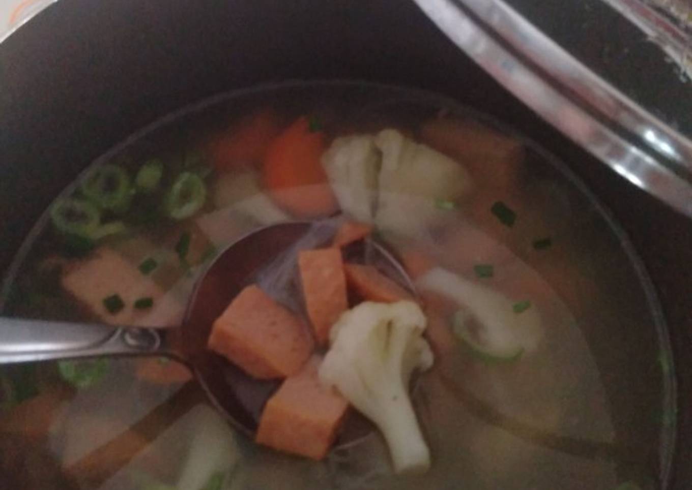 Sup maling ham (no halal)
