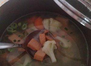 Foto resep Sup maling ham (no halal)