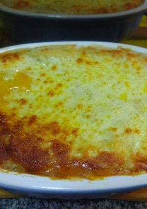 Una foto de Escondidinho de pollo... Con olor a Brasil 🇧🇷