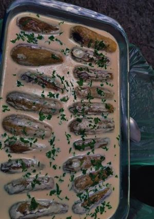 صورة لوصفة مخشي (كوسا باللبن) 😋