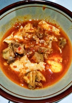 Foto resep Telur Campur Kuah Asam Pedas