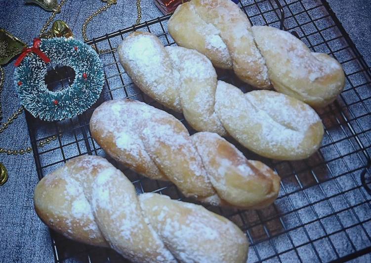 Resep Oatmeal Twisted doughnuts🥯 Anti Gagal