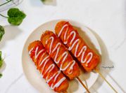 Gambar corndog tanpa ragi