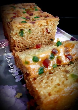 ટુટી ફ્રુટી કેક (Mix Flour Tutti Frutti Cake Recipe In Gujarati) રેસીપી મુખ્ય ફોટો