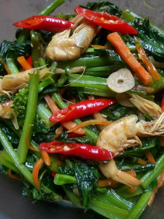 Foto resep Ca Sawi Pelangi