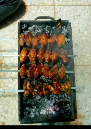 عکسی از دستور بال کبابی
