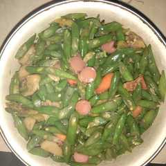 รูปของ Tumis buncis sederhana