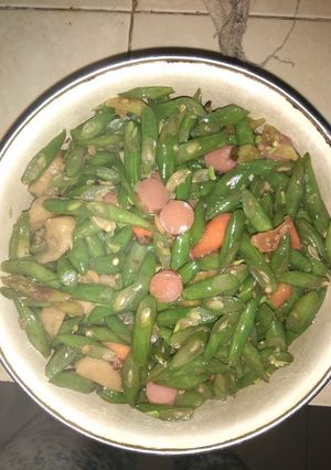 Foto resep Tumis buncis sederhana