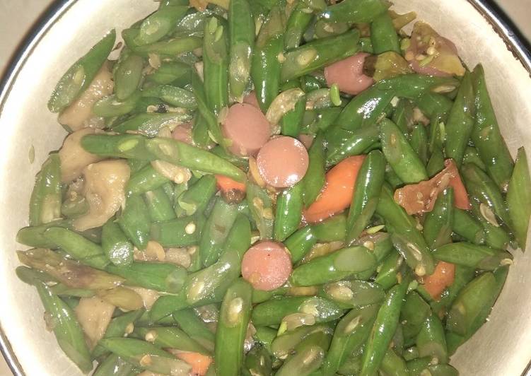 Tumis buncis sederhana