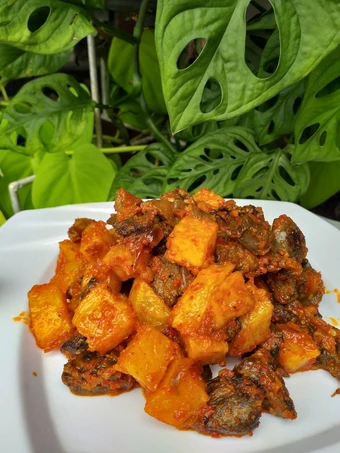 Langkah Mudah untuk Membuat Resep  Sambal Goreng Kentang Hati Ampela yang Lezat, Enak Banget