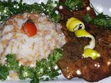 سمك مقلي وأرز مصري بالشعيريه🐟&🍚