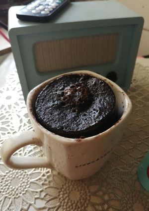 صورة لوصفة كيكة المك بالمايكروويف