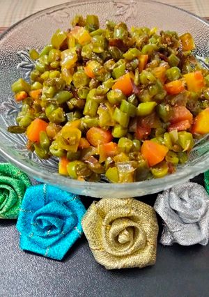 A picture of Colourful Mix Vegetable.