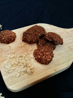 Foto resep Biskuit coklat oat (gluten free)