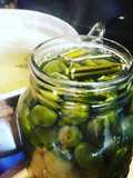 Olive verdi in salamoia