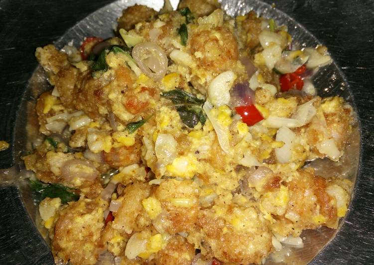 Udang Saus Telur Asin