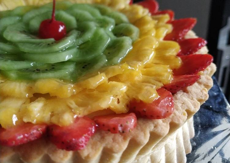 Cara buat Fruit pie (jumbo) , Bisa Manjain Lidah