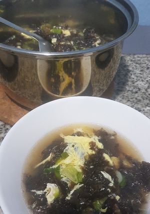 Foto resep Sop rumput laut