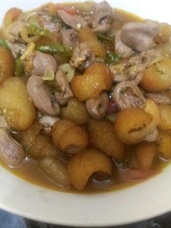 Foto resep Kikil Jantung Tumis Mercon