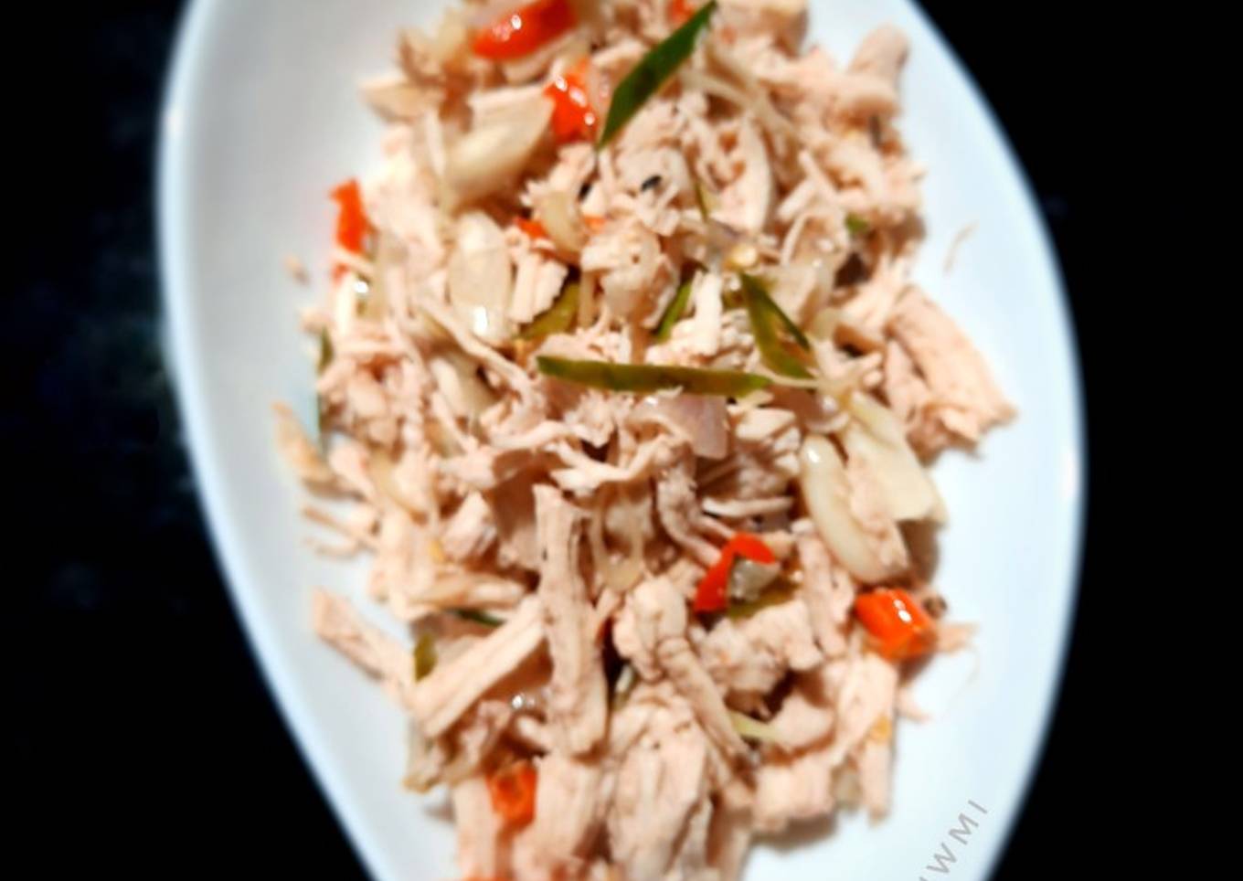 Ayam Rebus Sambel Matah (No Minyak To Diet)