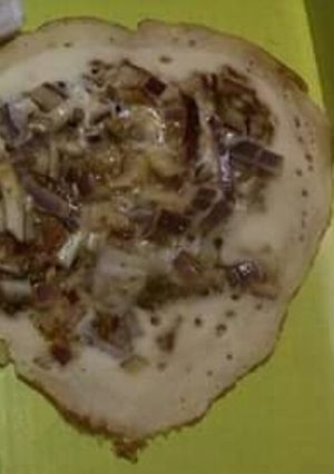 A picture of Achari Rice Pancake.