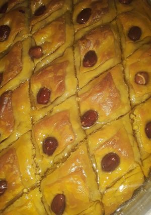 صورة لوصفة بقلاوة