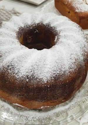 Una foto de Budín marmolado