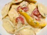 mushroom ravioli