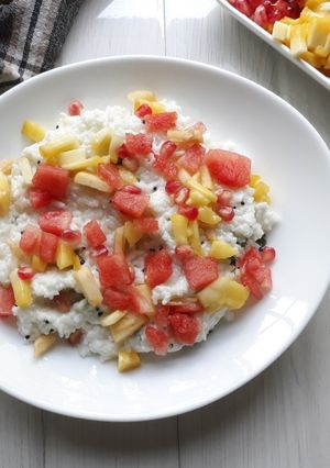 A picture of Curd Rice in new Avatar.
