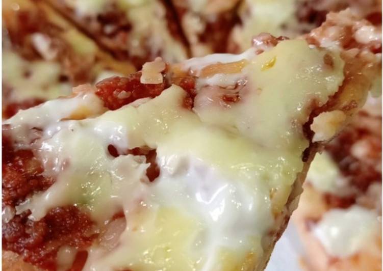  Resep Pizza Kornet  Teflon oleh Helda Sucitra Dewi Cookpad