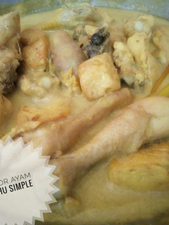 Foto resep Opor Ayam Tahu Simple