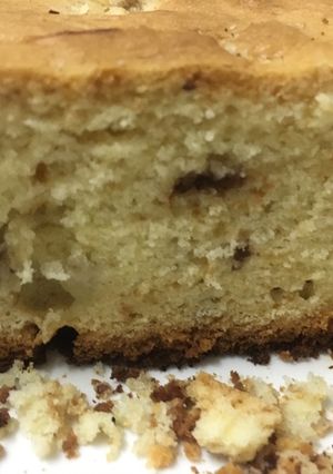 صورة لوصفة كيكة الموز والشوكولاتة