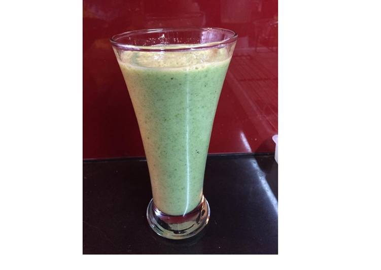 Resep Diet Juice Spinach Kiwi Pear Lime Anti Gagal