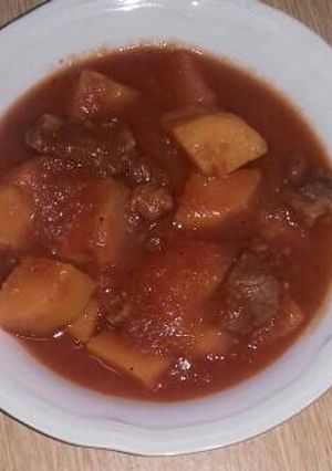 صورة لوصفة يخنه قرع