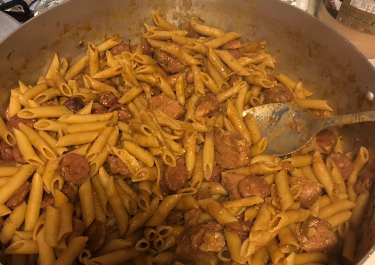 Easy sausage and pork pastalaya Recipe by codyW Cookpad