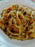 Tagliatelle alla crema di funghi e zafferano
