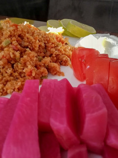 صورة لوصفة برغل على بندورة