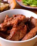 Thịt Rang Cháy Cạnh Nấu Dấm