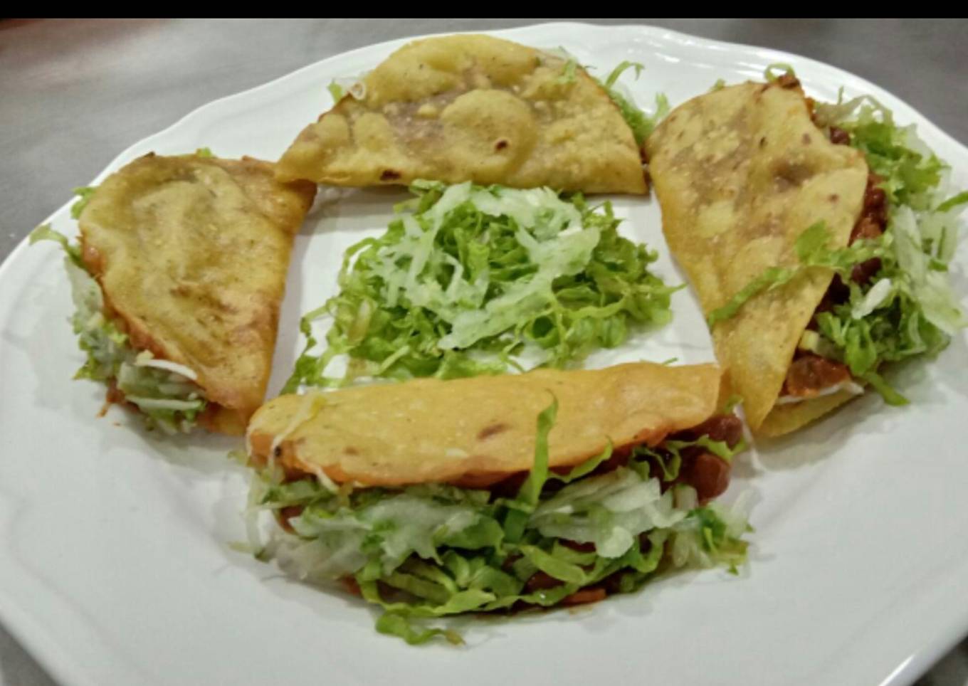 Cheesy taco