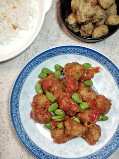 Foto resep Bola Tempe Sambel Bawang