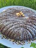 Gâteau au chocolat et crème de marron