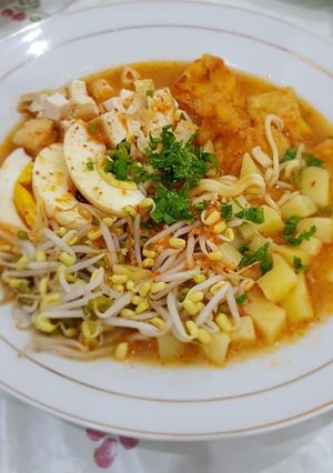 Foto resep Mie Kocok Medan atau Mie Rebus Medan