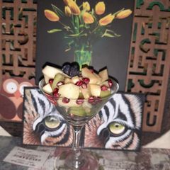 Fruit chaat A picture of Fruit chaat.