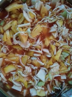 Foto resep Asinan buah campur sayur