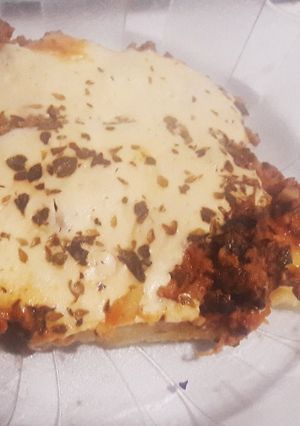 Una foto de Pastel de papas en rodajas fácil de hacer 🥔🥔