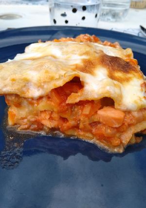 Une photo de Lasagne saumon fumé