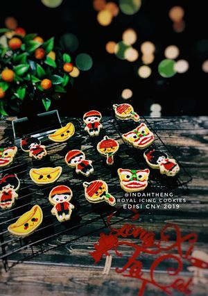 Foto resep CNY (Icing Cookies) 🐷⛩👲
