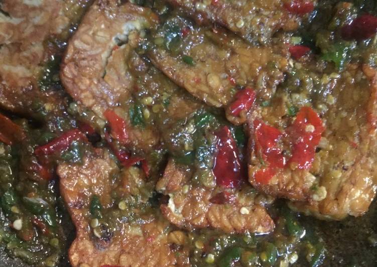 Masakan ala Rumahan Tempe Goreng Geprek